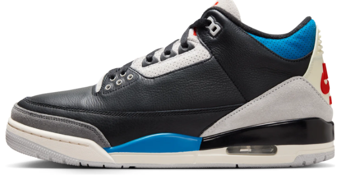 Air Jordan 3 'Rare Air' – Black & Blue | IB8967-004