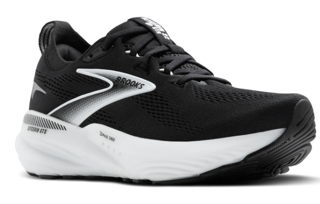 Brooks Glycerin GTS 22 Women's Running Shoes – Black/Grey/White