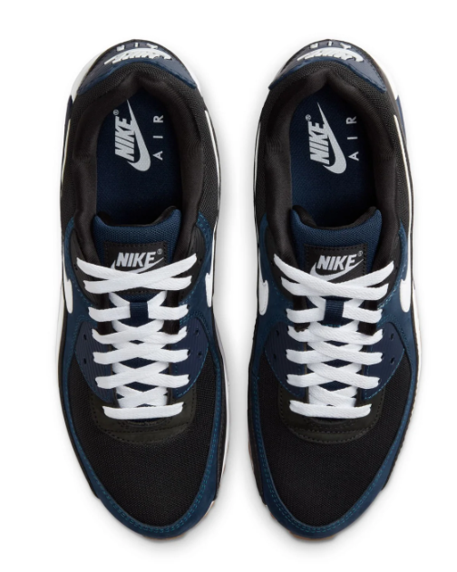 Nike Air Max 90 Men's Sneakers - Navy, Black & White