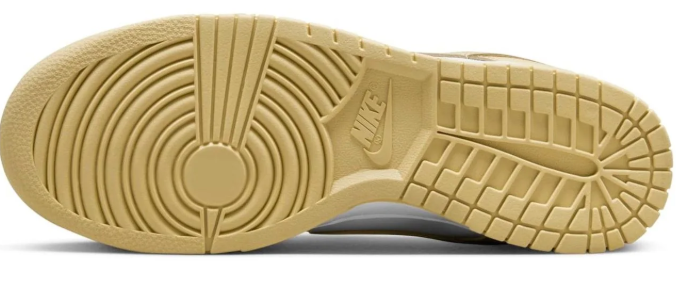 Nike Dunk Low 'Team Gold' – White & Gold (DV0833-100)